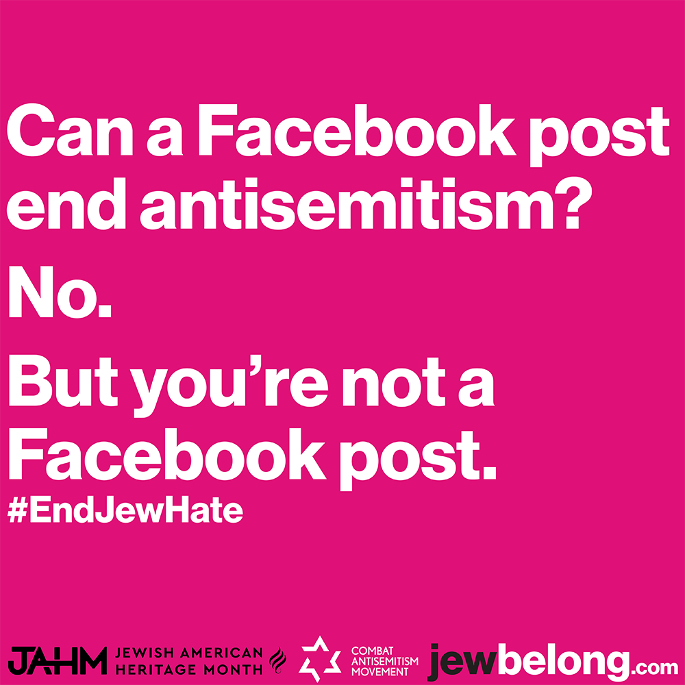 JewBelong JAHM (Facebook Post)